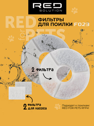Изображение товара Набор фильтров F023 для автоматической поилки RED SOLUTION RFP41