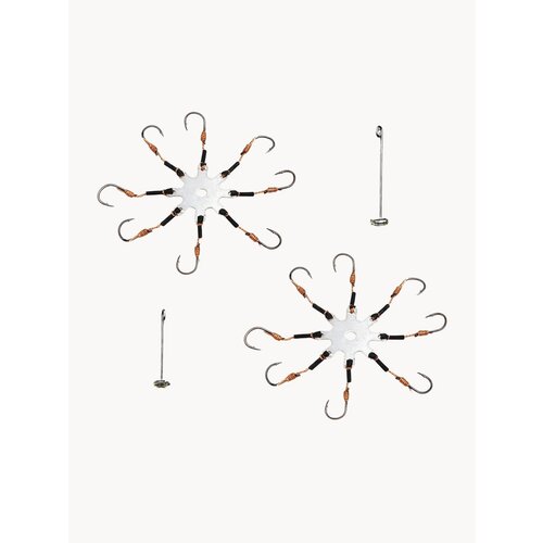 Донная снасть - Макушатник для рыбалки на карпа, сазана. Рыболовный набор. Крючок №10