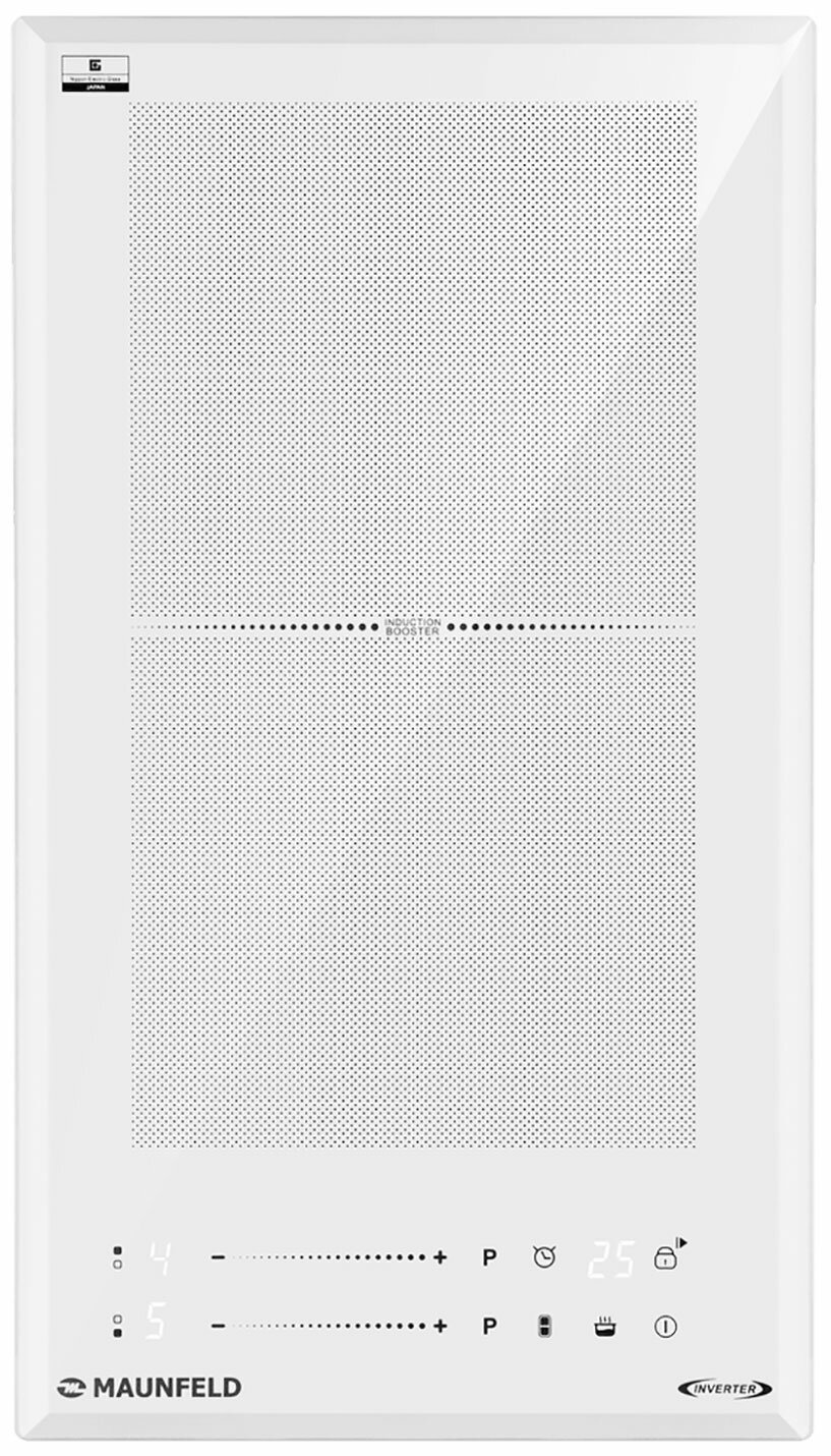 Электрическая варочная панель Maunfeld CVI292S2FWH LUX Inverter