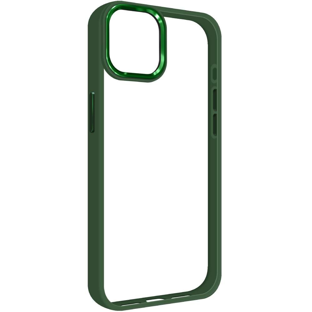 Чехол Apple Chexol, для iPhone 12 Pro Max, защита камеры, ударопрочный, зеленый
