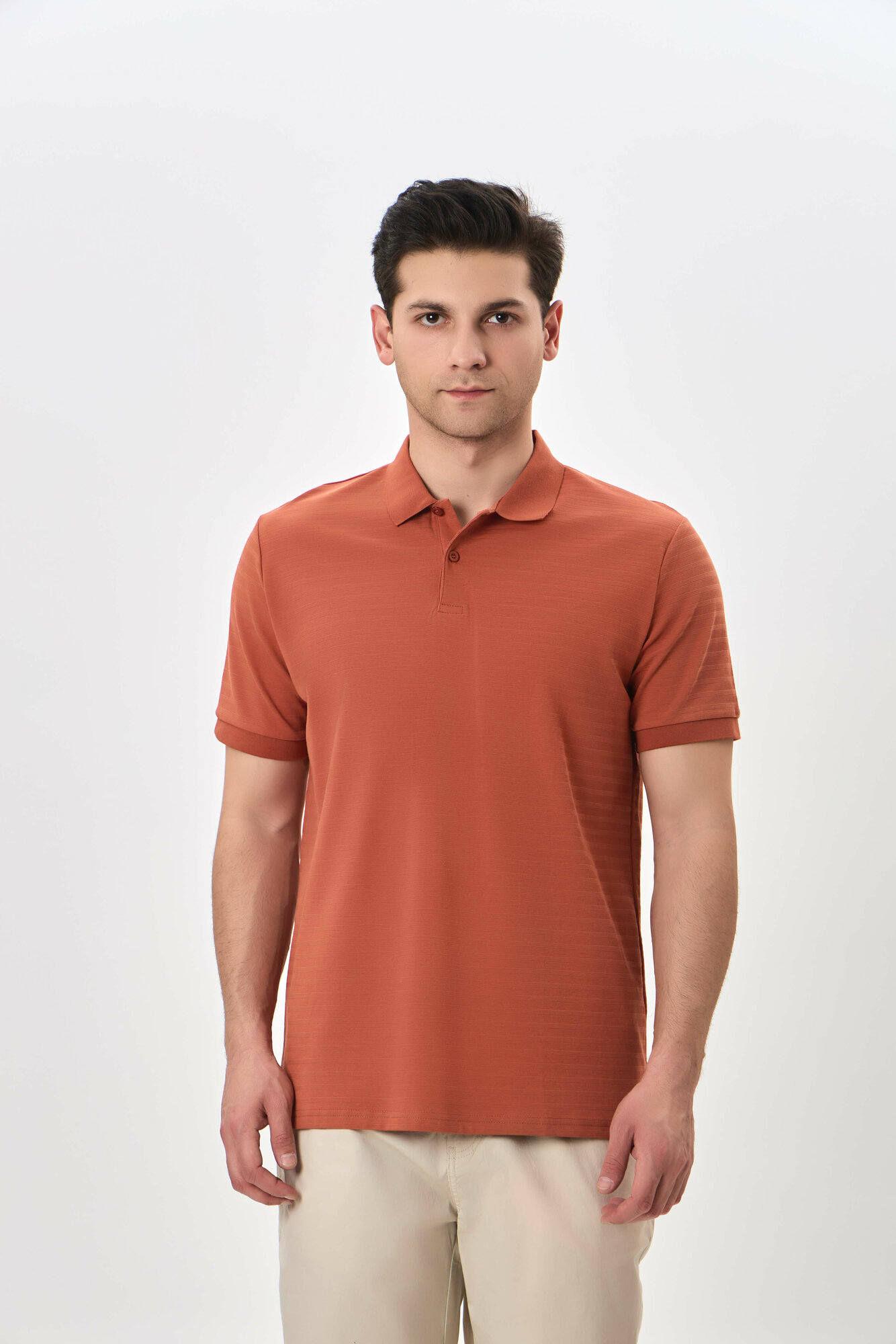 TERRA PRO Поло короткий рукав (Color: Ginger, Size: S) SS24CL2-17-20165