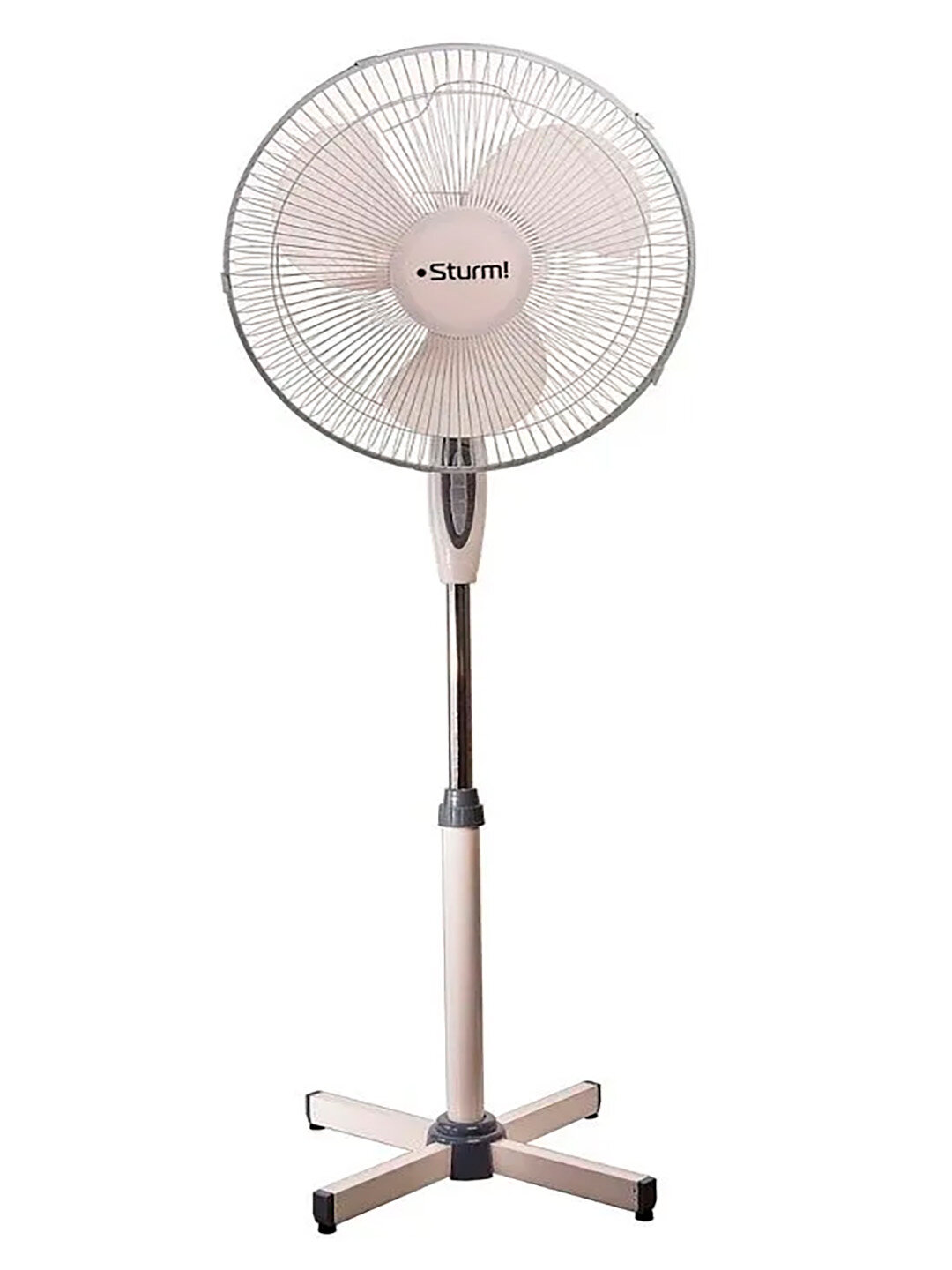 Вентилятор напольный STURM SF4004, пластик, 40Вт, 3 скорости, регулировка высоты и угла наклона — фото 1