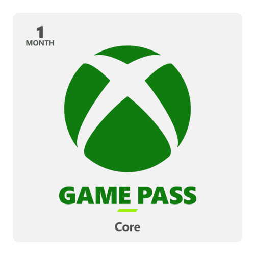 Xbox game pass core 1 месяц 599₽
