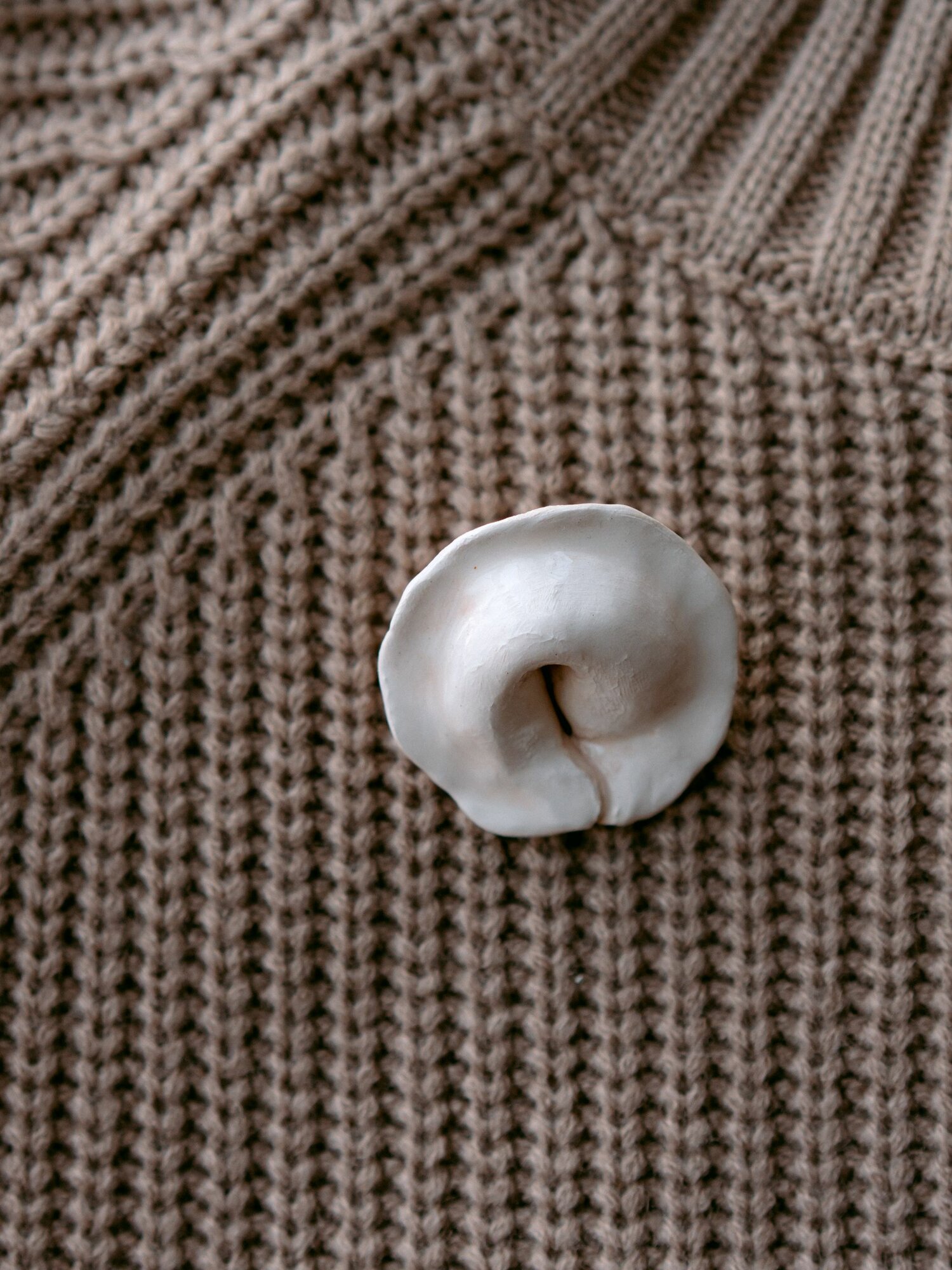 Керамический значок "Уральский пельмень", благое дело, 3*3 см.