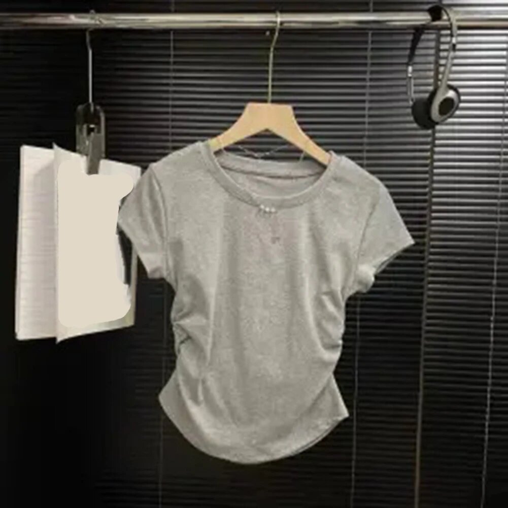 Футболка размер S серый