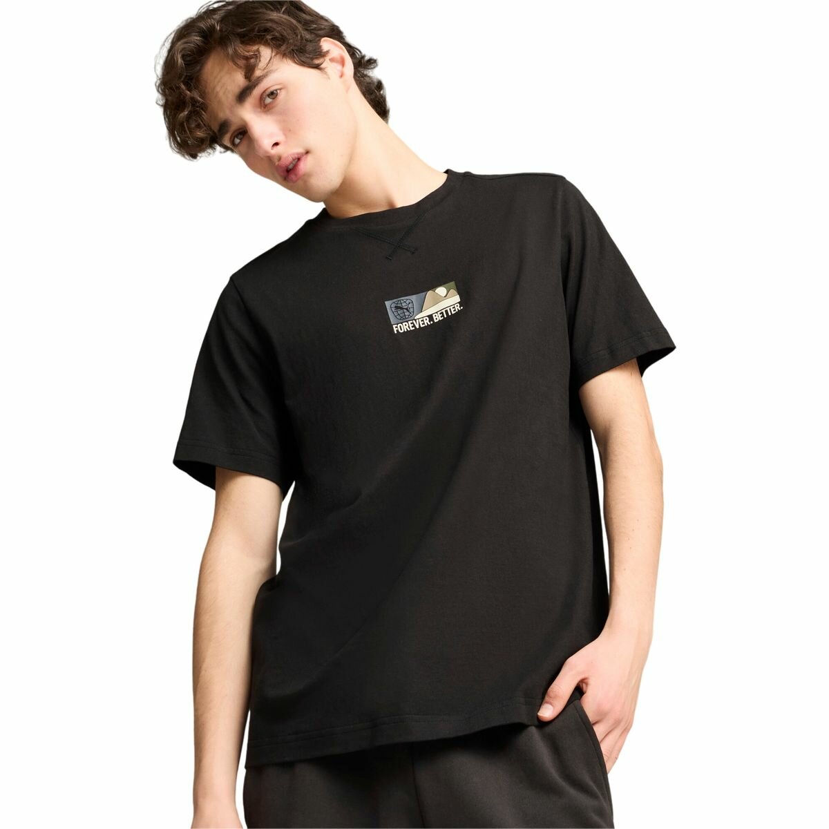 Футболка спортивная PUMA BETTER SPORTSWEAR Tee размер XL черный