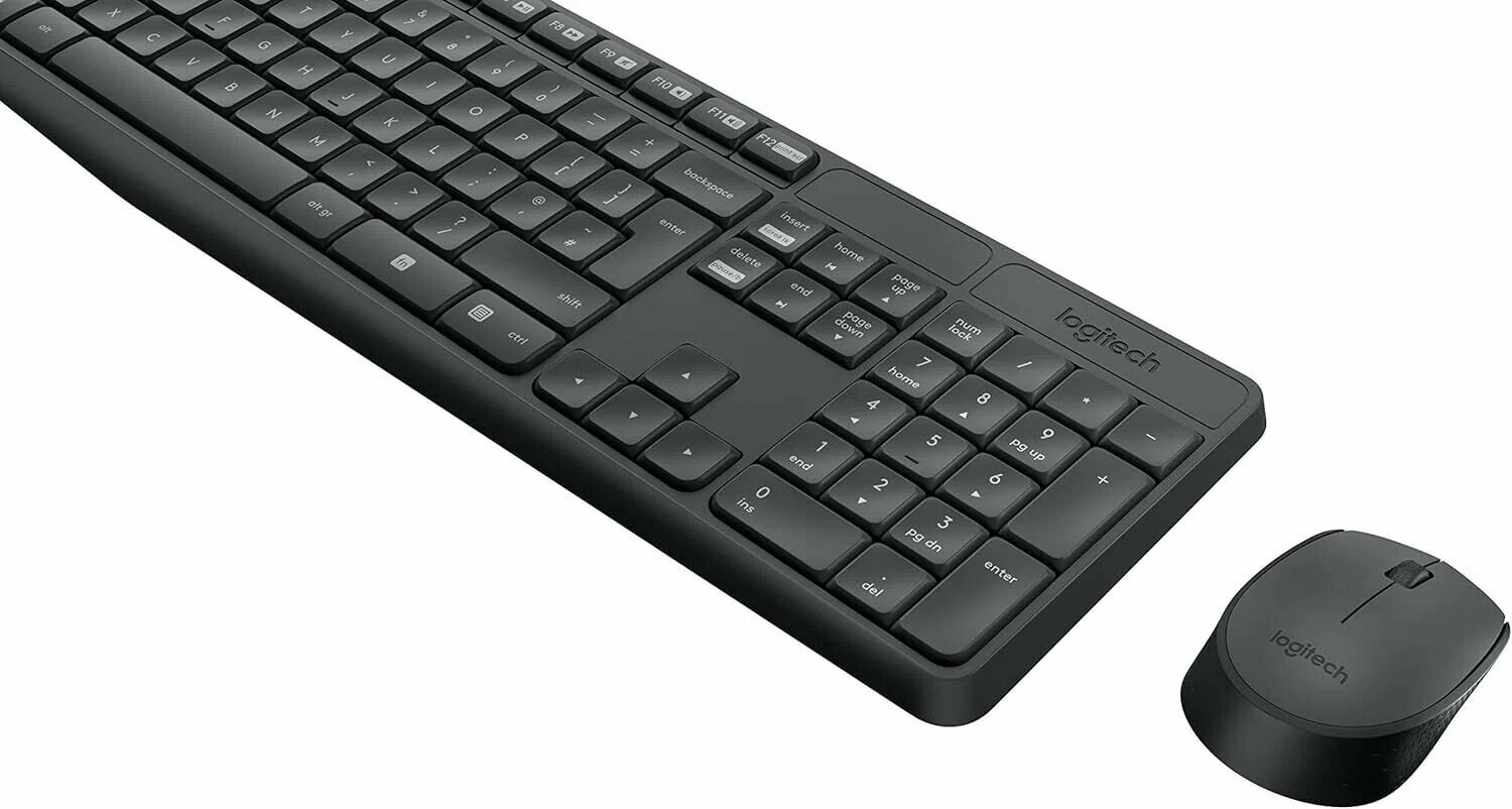 Комплект Logitech MK235 Keyboard and Mouse Wireless, клавиатура и мышь