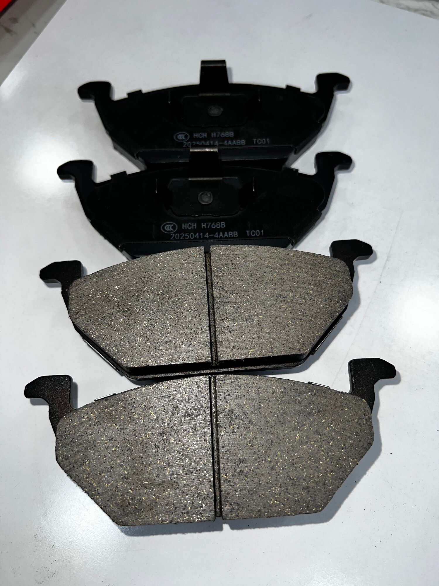 Тормозные колодки CHE MA CHI, для Volkswagen Jetta/Polo, передние, дисковые, черные — фото 1