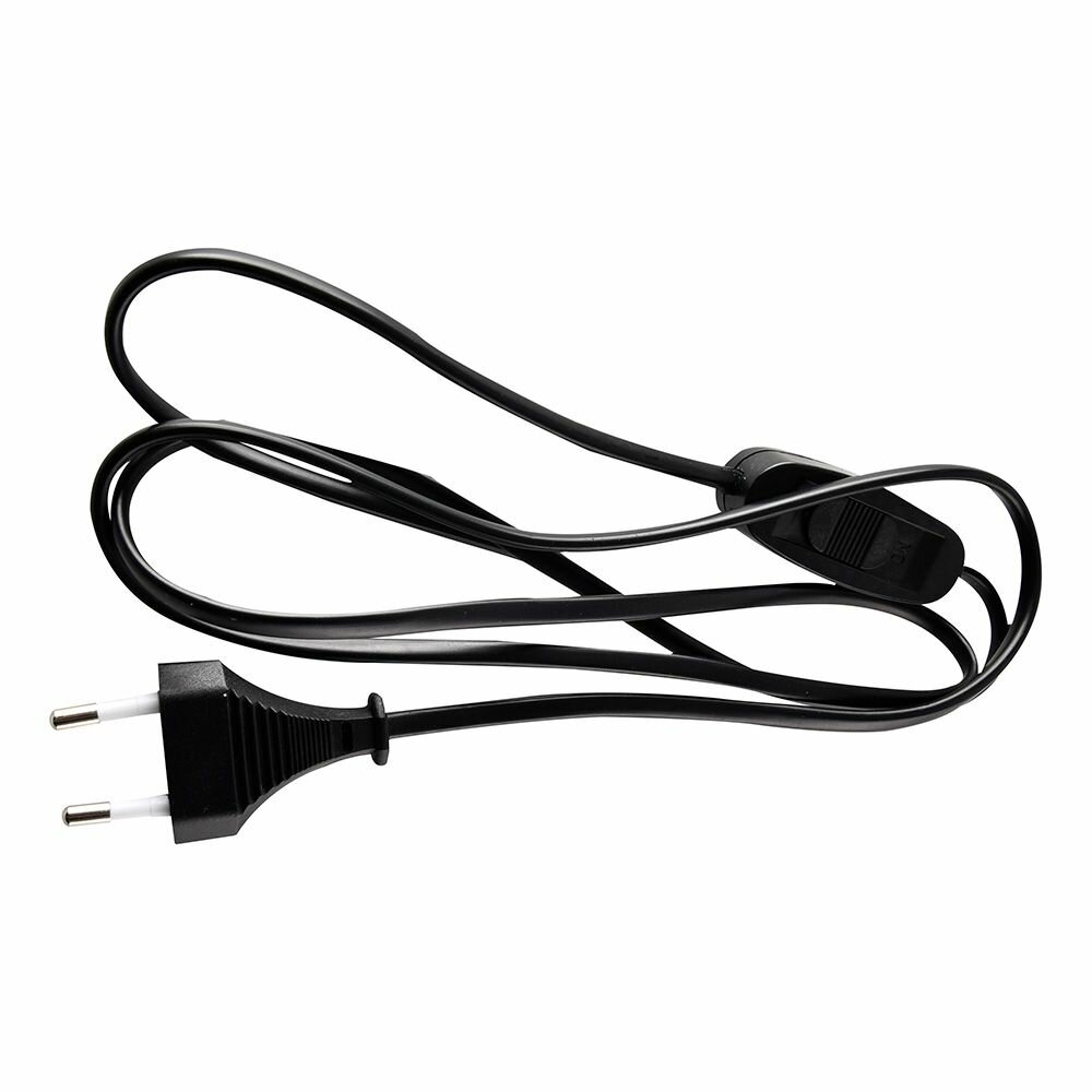 Сетевой шнур FERON с выключателем 230V 19м черный KF-HK-1-2