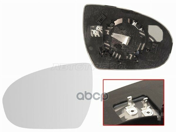 Полотно Зеркала Hyundai Tucson 15-21 (Слева/ Обогрев/ Сферическое) Sat арт. ST-121-0093