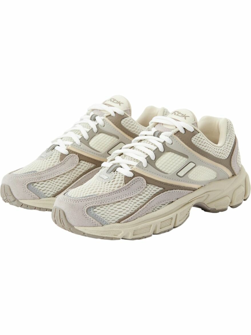 Кроссовки Reebok Premier Trinity, полнота F, размер 9 US, бежевый/серый — фото 1