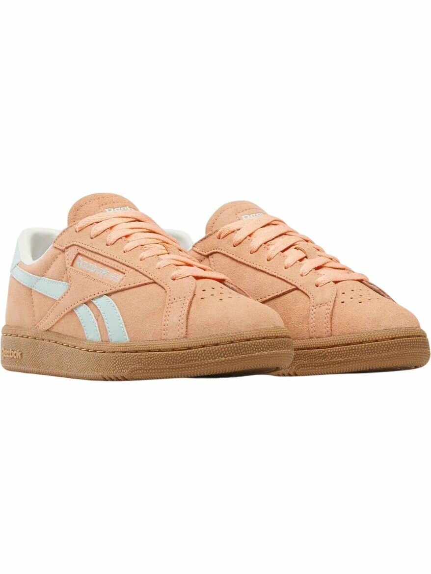 Кроссовки Reebok Club C Grounds Uk W, полнота F (EU)/ на среднюю стопу, размер 6 US, оранжевый — фото 1