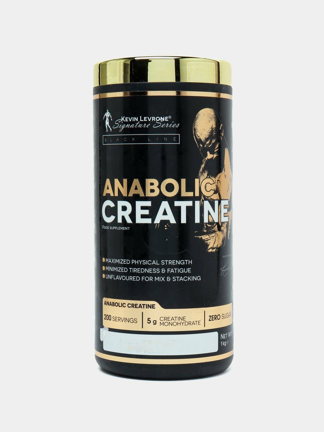 Креатин моногидрат Kevin Levrone Anabolic Creatine, без вкуса, 1000г, 200 порций — фото 1