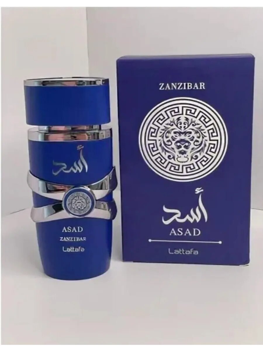 Арабские духи для унисекс восточный ароматный Asad Zanzibar 100 мл — фото 1