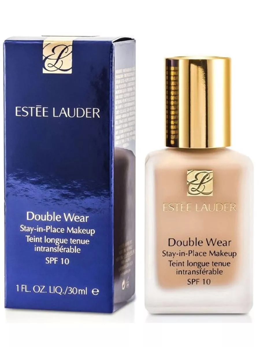 Тональная основа Estee Lauder, SPF10, 20 тон, матирующая, с дозатором, бежевая, 30 мл — фото 1