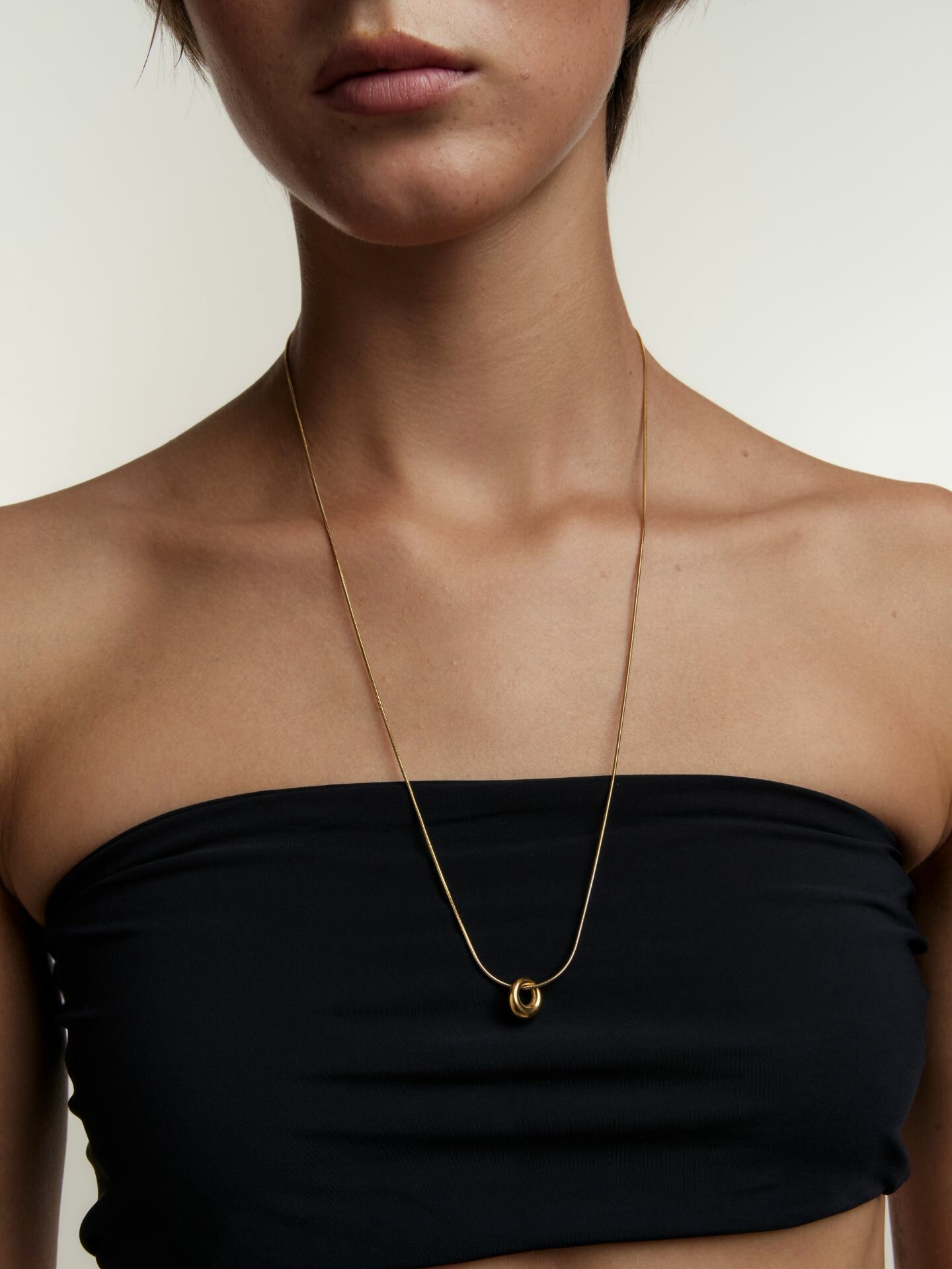 Цепь RESURS, 1 шт., длина 60 см, золотой — фото 1