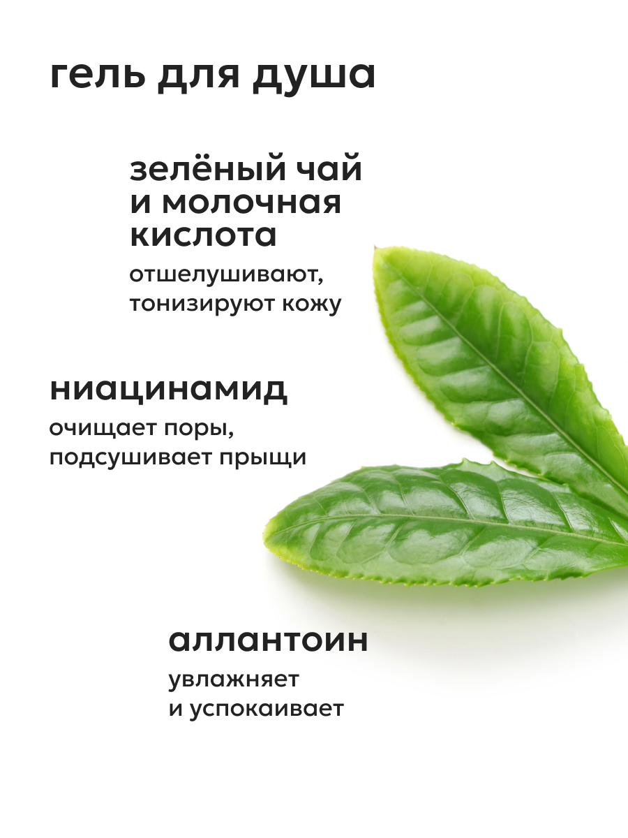 Likato Professional Набор для ухода за телом No Acne Skin, гель для душа, молочко для тела — фото 1