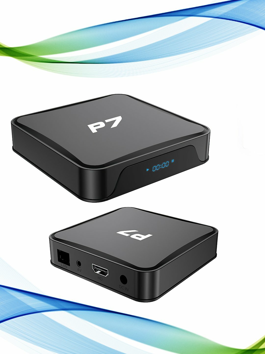 Smart Box P7 ТВ-приставка (2/16ГБ, Allwinner H618 4K@60 Гц, Android 11, Wi-Fi 2.4/5 ГГц