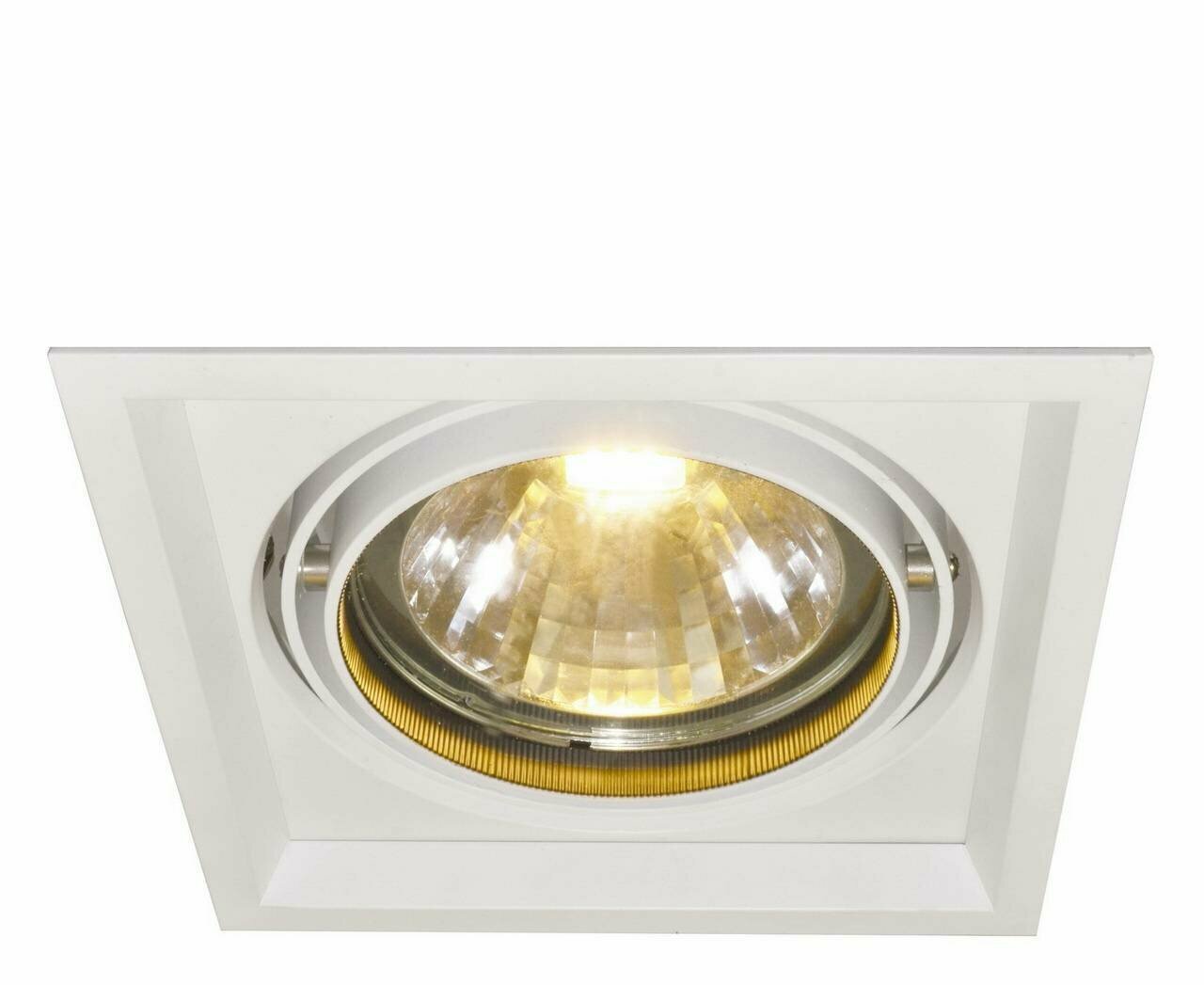 Точечный встраиваемый светильник Arte Lamp Technika W190xL190xH150 мм LED цвет белый арт. A2134PL-1WH