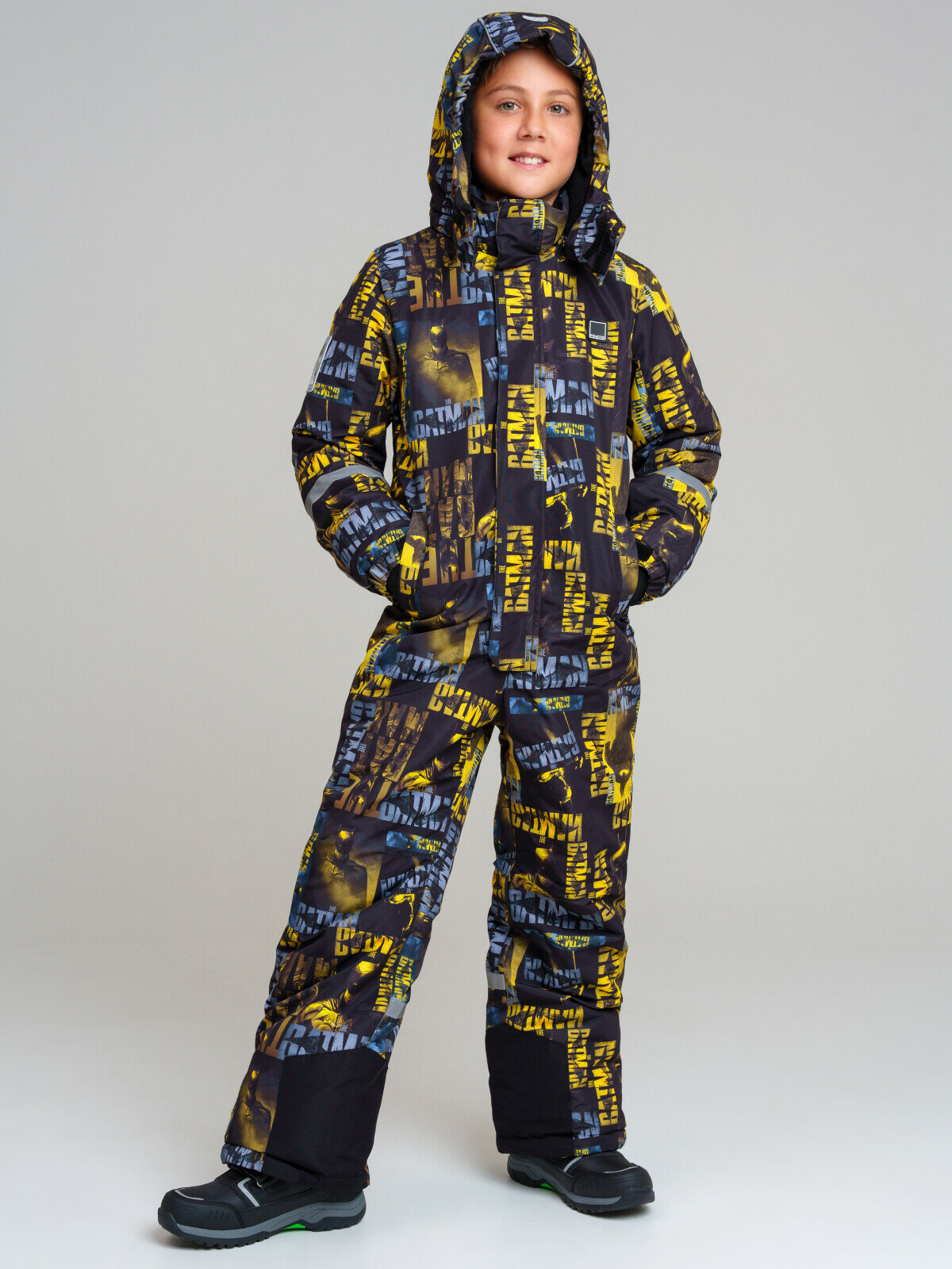 Комбинезон горнолыжный playToday размер 158  черный