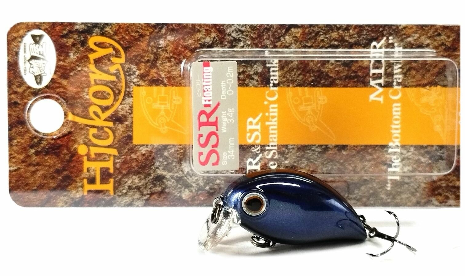 Воблер Zipbaits Hickory SSR (34мм, 3,4гр.) #L-134 — фото 1