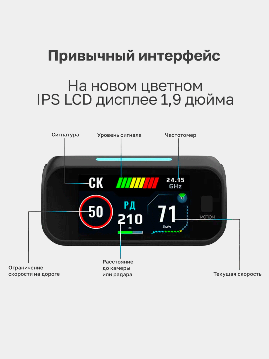 Радар-детектор SilverStone F1 DOPPLER PRO Wi-Fi, это новый флагманский радар-детектор с передовыми технологиями — фото 1