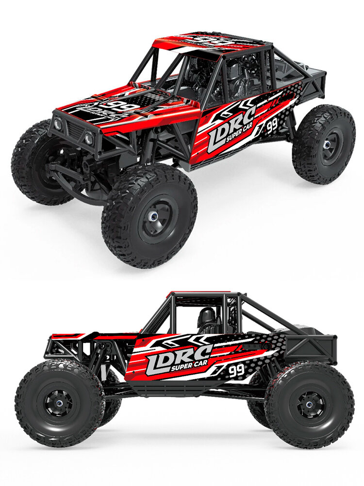 Радиоуправляемая машина багги LDRC 18499 RTR 1/18 2.4G 4WD Rock Crawler - LD18499R