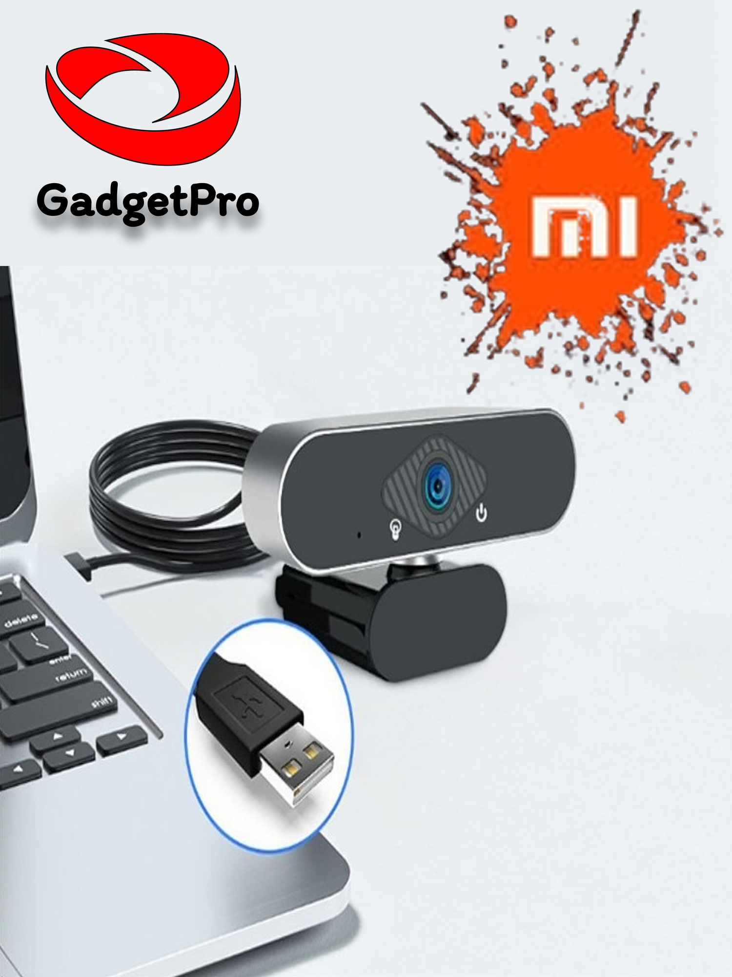 Веб-камера "XIAOVV" Xiaomi XVV-6320S, разрешение Full HD, угол обзора 110°, черный