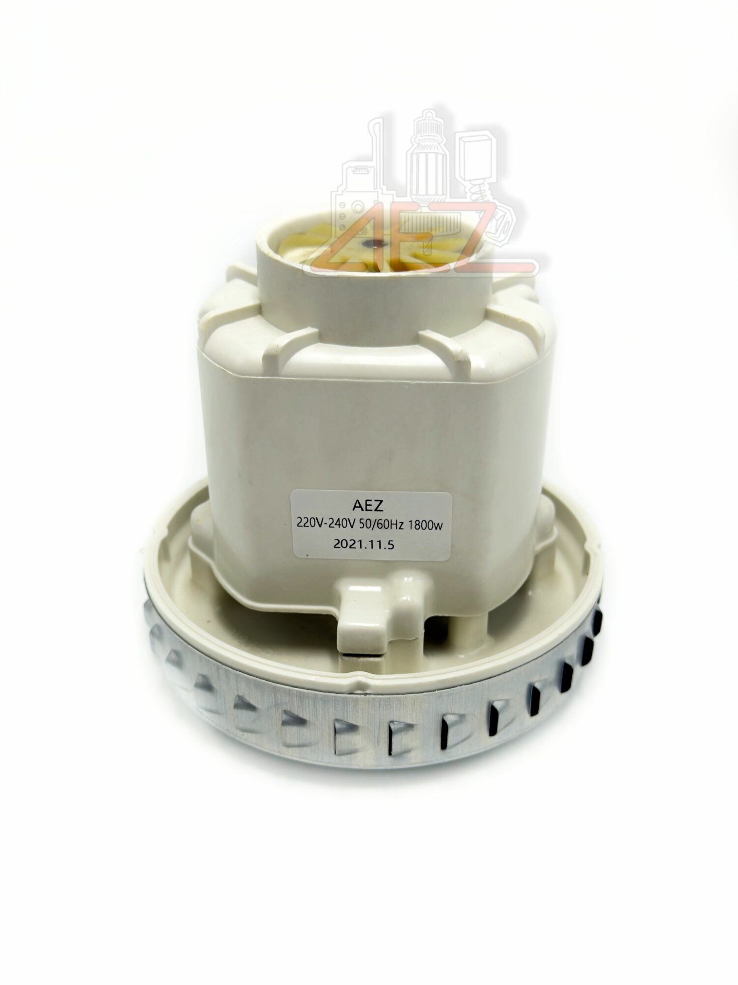 Двигатель для пылесосов THOMAS, Makita, Zelmer, 1800W D-135мм, H-128мм (аналог VC07139FQW)