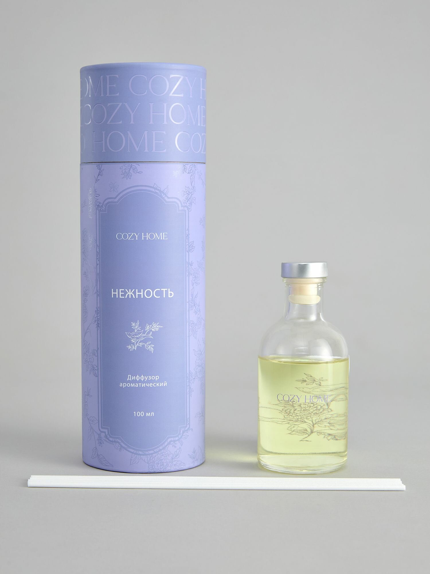 Cozy Home, Диффузор "Нежность", 100мл, аромат цветочный