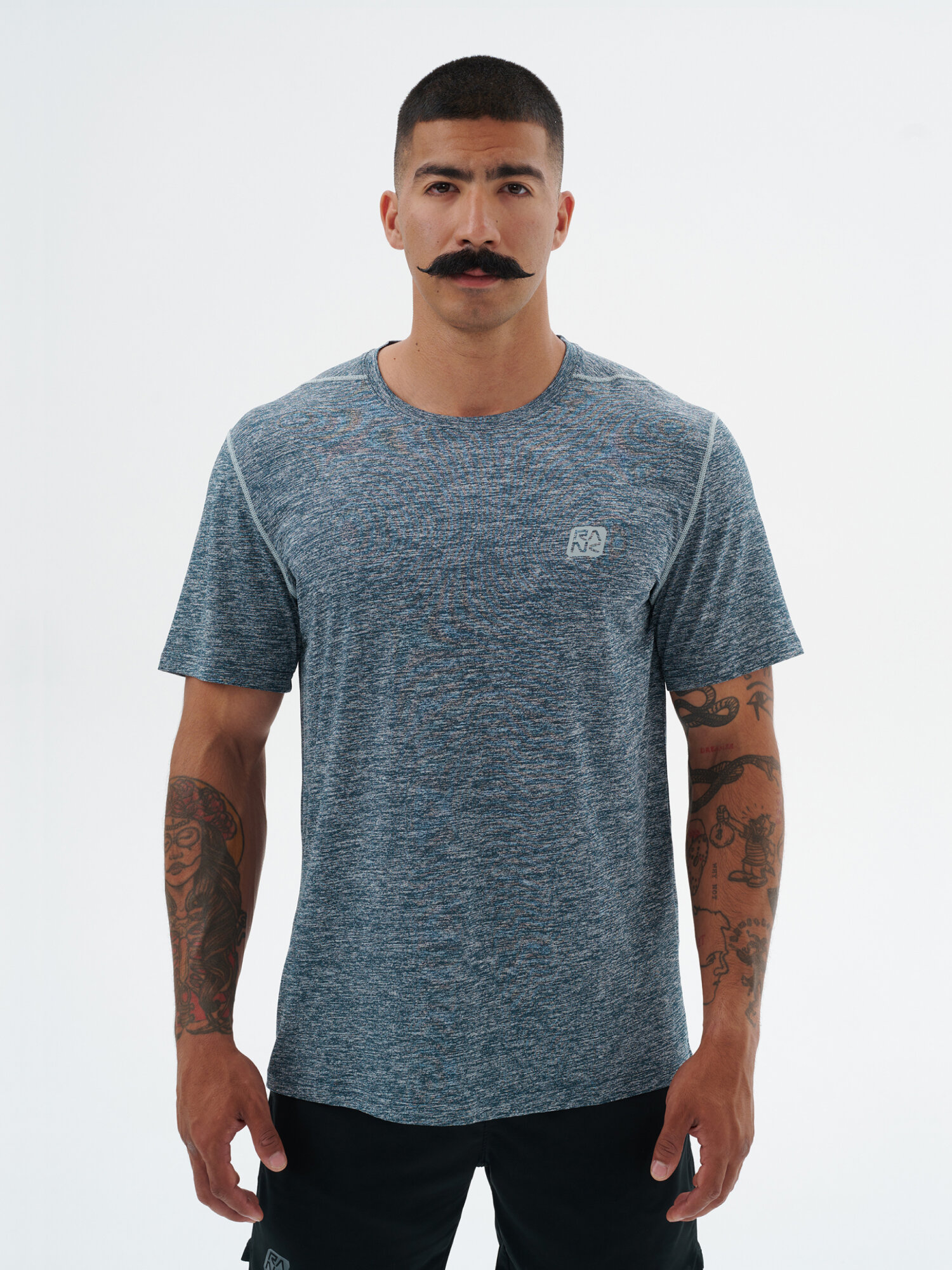 Футболка спортивная RANK Raid T-Shirt размер L темно-синий