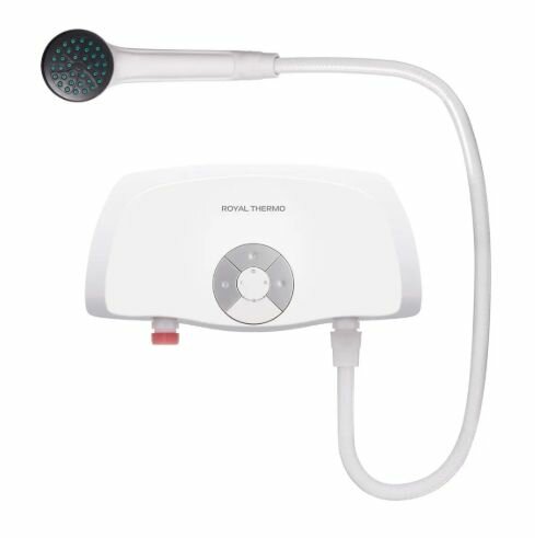 Проточный водонагреватель электрический Royal Thermo Smartfix S 5.5 кВт белый с душевой лейкой