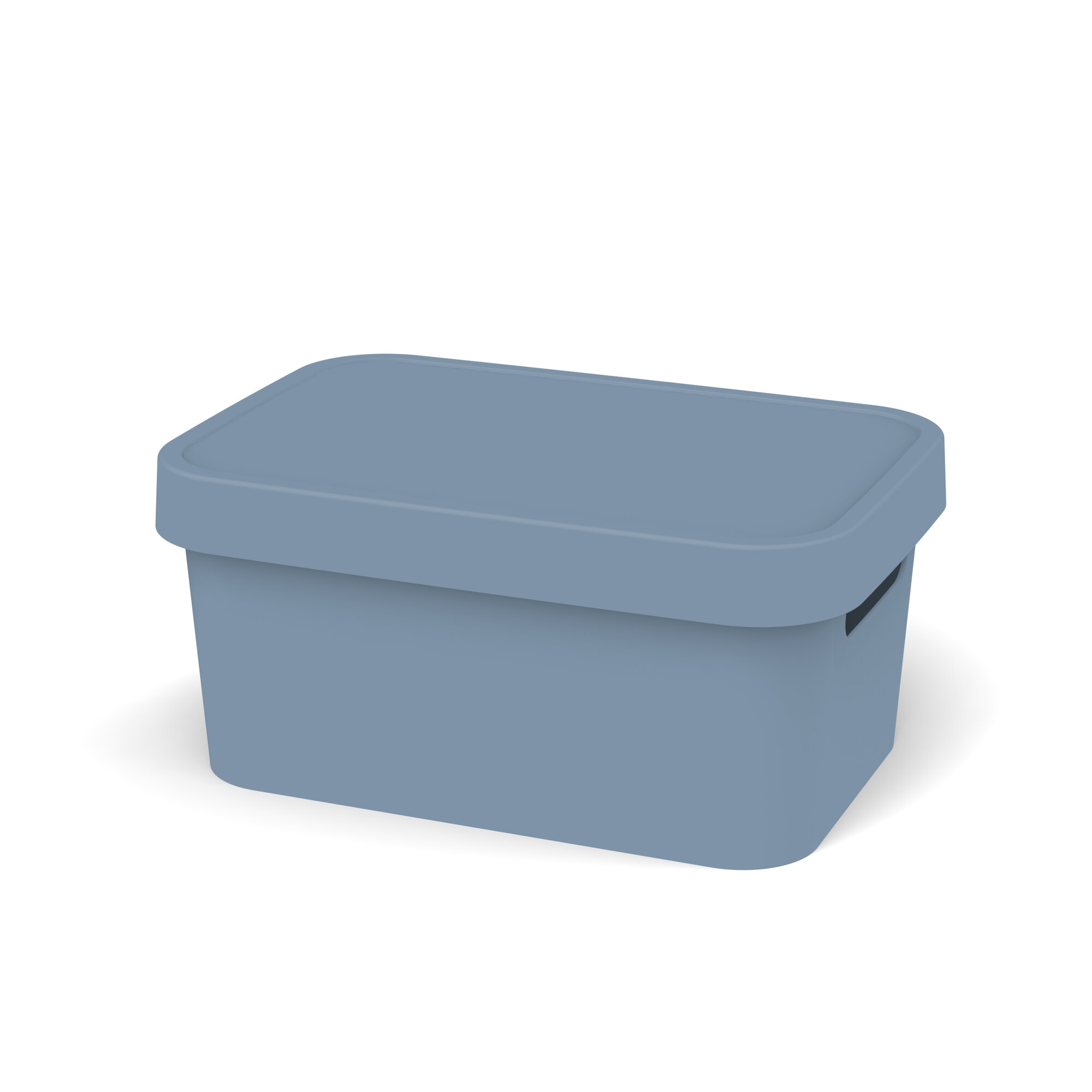 Ящик для /хранения 45Л FOLK FOLK серо-голубой