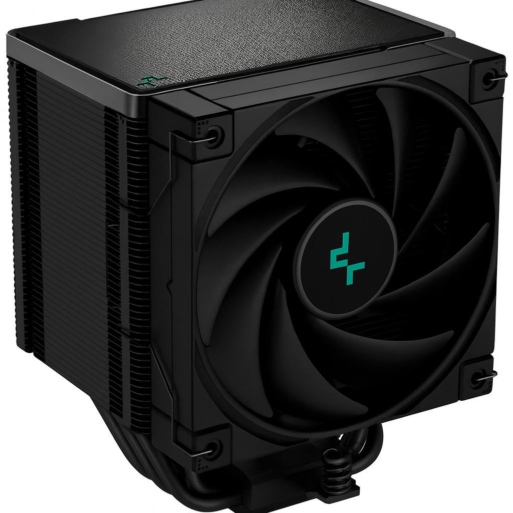 Кулер для процессора DeepCool AK500 ZERO DARK, 5 тепловых трубок, алюминиевый радиатор