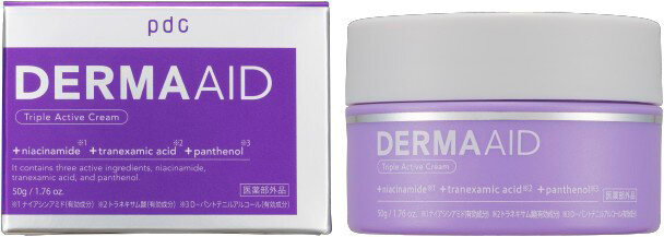 PDC DermaAid Triple Active Cream Тройной активный восстанавливающий антивозрастной крем для лица 50г.