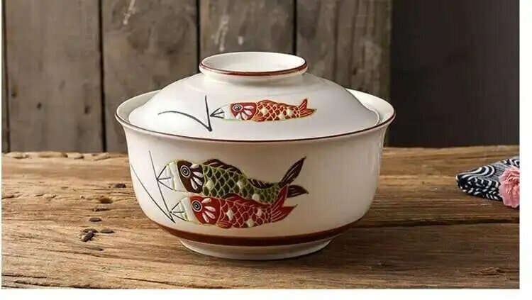 Керамическая глубокая тарелка для супа CHYIR белая 20 см сервировка стола ресторанная посуда для бульона похлебки — фото 1