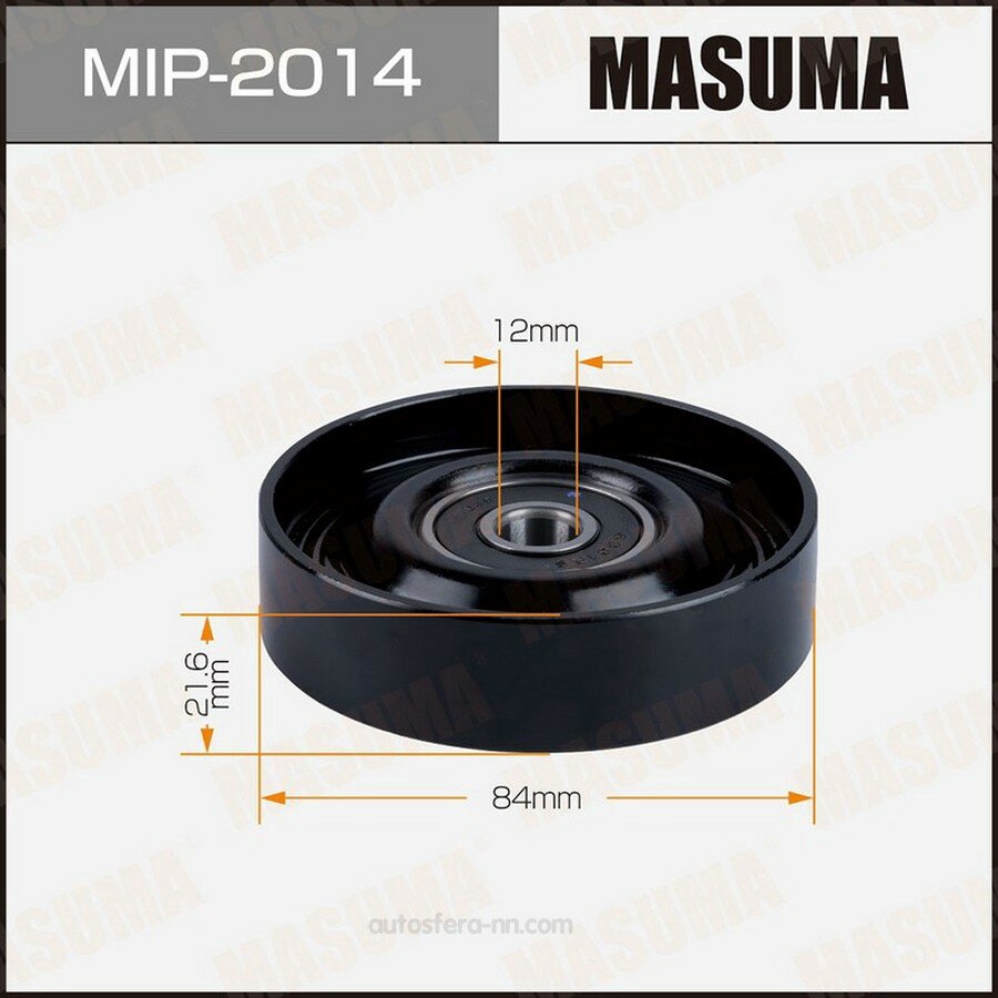 MASUMA MIP2014 Ролик натяжителя ремня привода навесного оборудования