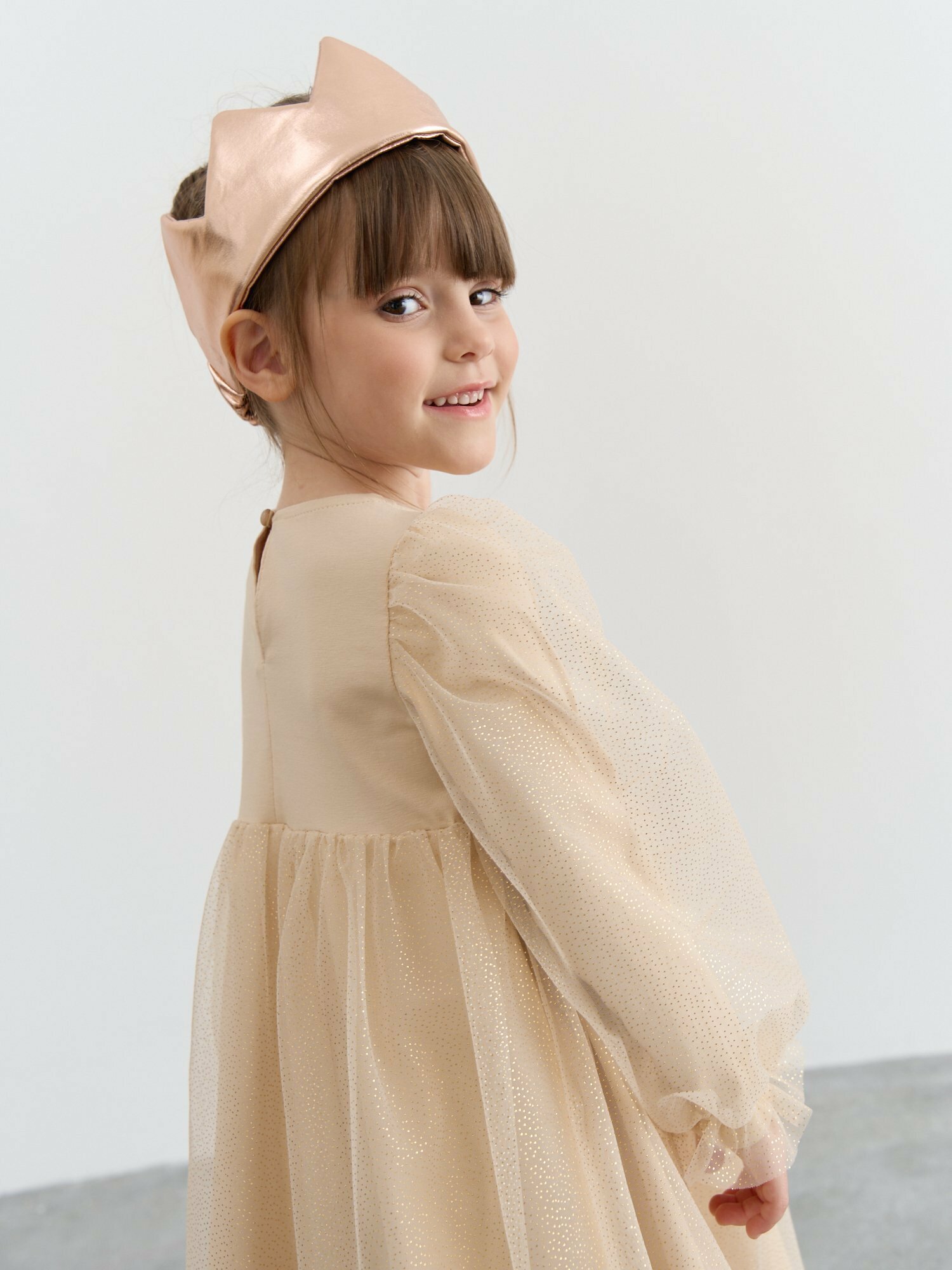 Корона карнавальная для девочки BUNGLY на новый год размер 48-50 — фото 1