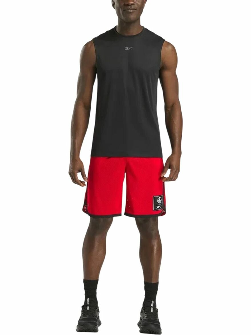 Шорты спортивные Reebok Bb Mesh Short размер M красный