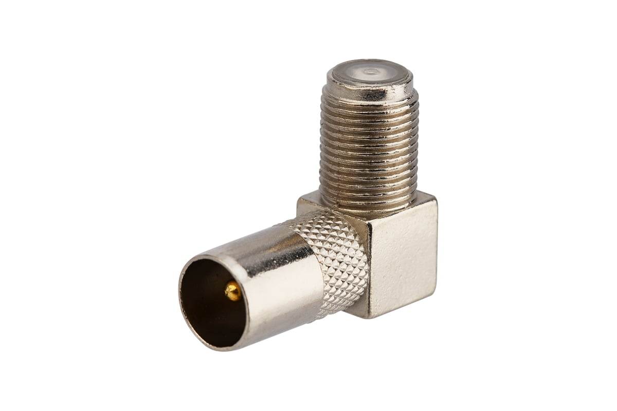 Переходник PROconnect штекер TV - гнездо F угловой {05-4311-4} (1 шт).
