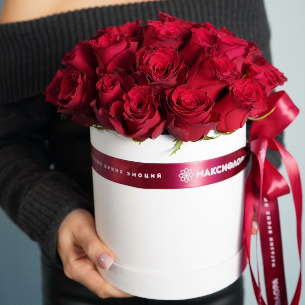 Розы в коробке