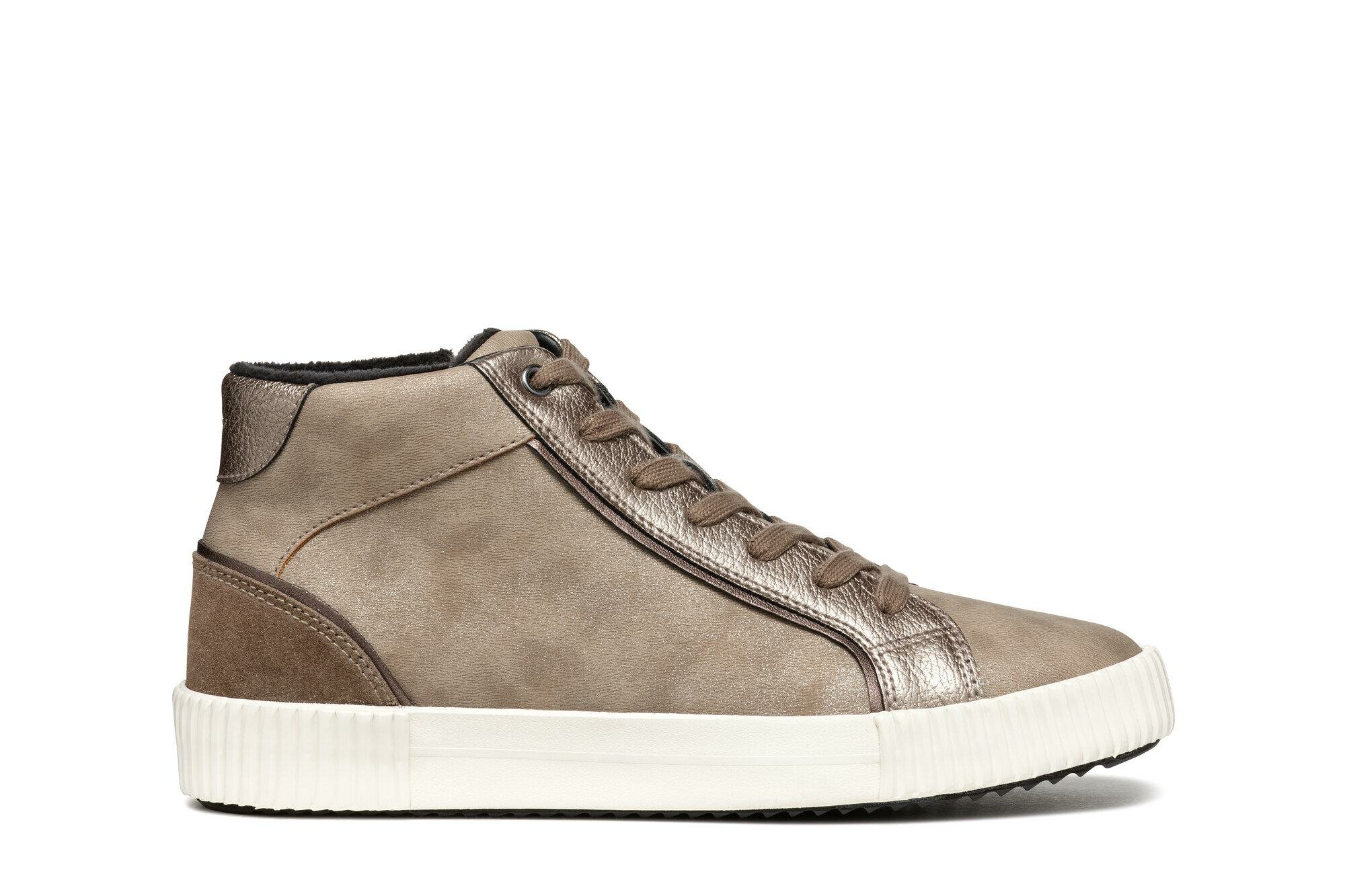 Кеды GEOX, размер 35 EU, тёмно-серый