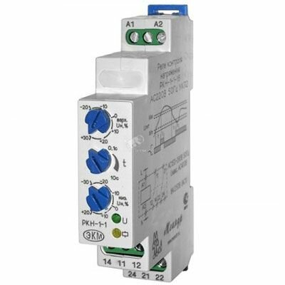 Реле контроля напряжения ркн-1-1-15