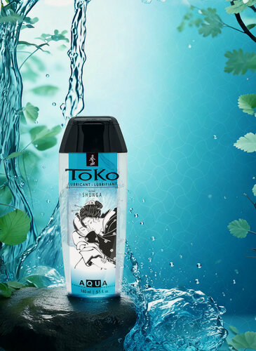 Изображение товара Лубрикант SHUNGA TOKO AQUA, увлажняющий, гипоаллергенный, 165 мл