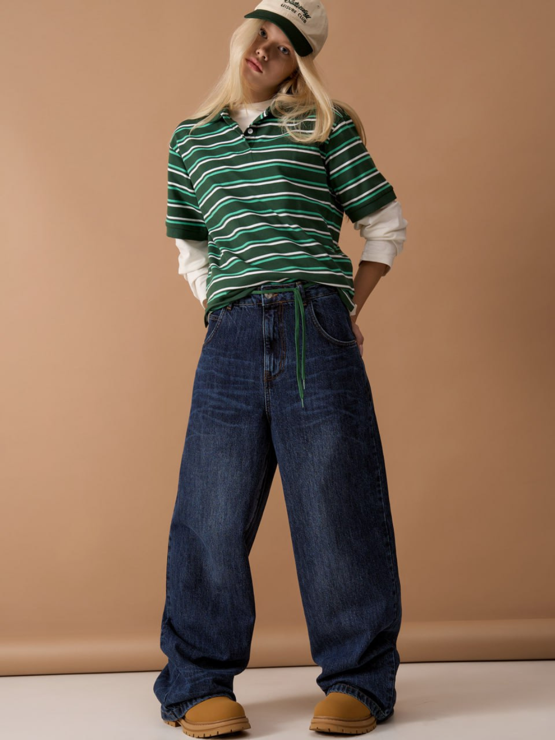 Джинсы  1, размер 140, синий — фото 1