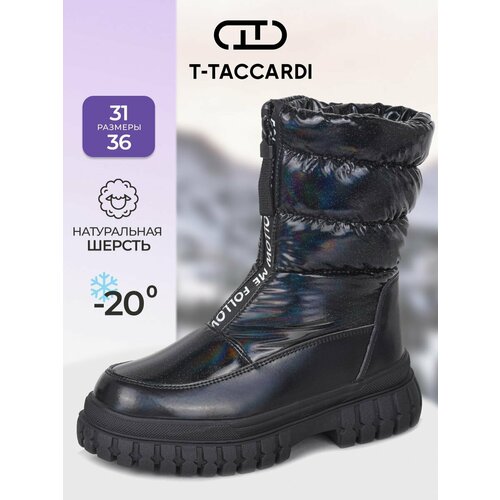 фото Дутики t.taccardi весна-лето 2026, размер 33, черный