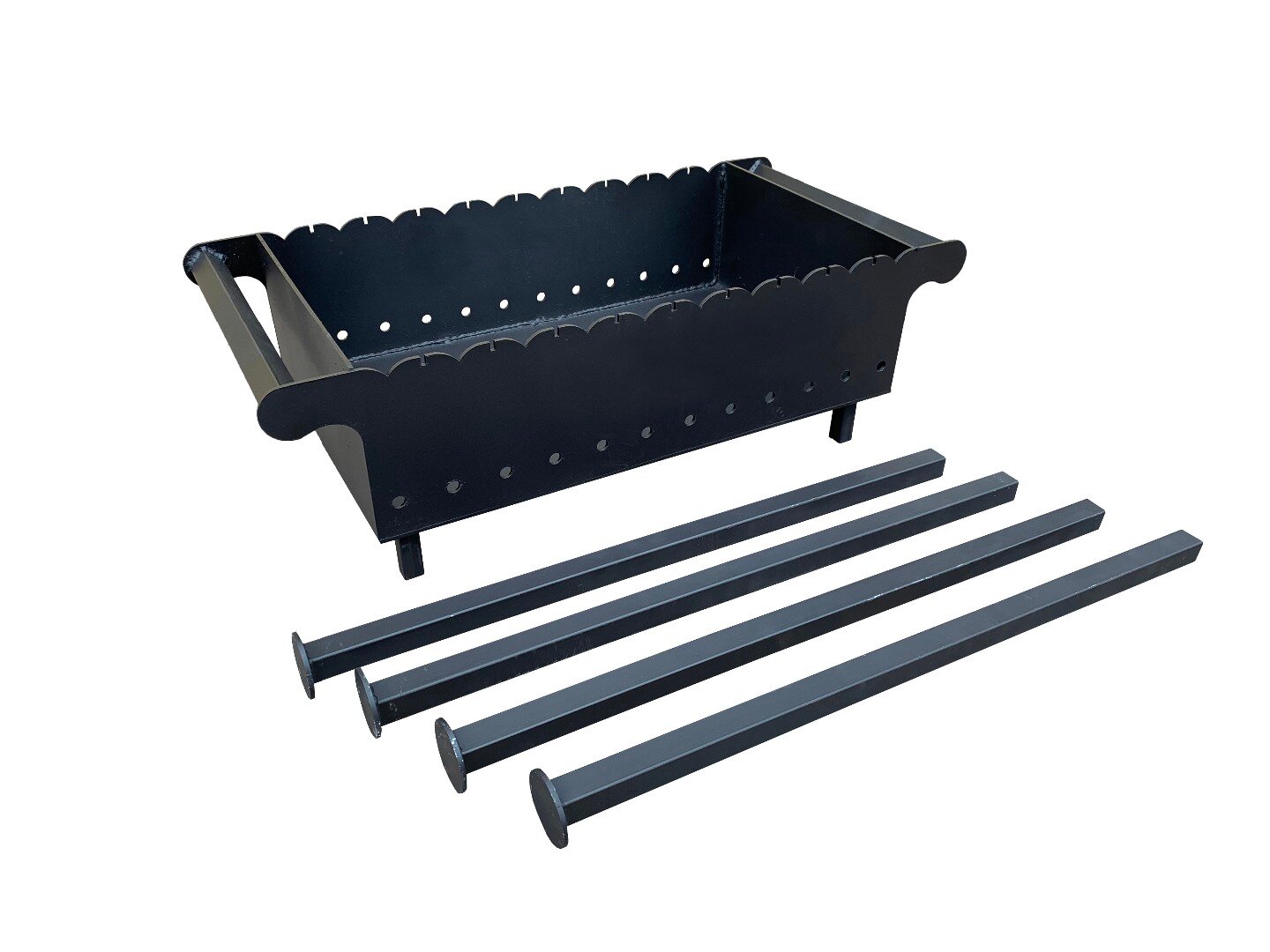 Мангал сварной толщиной 4мм — фото 1