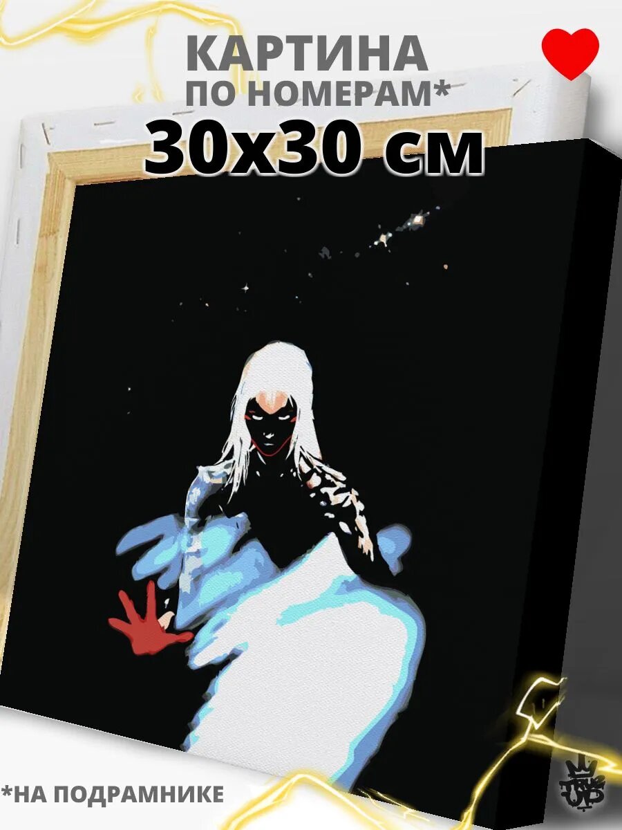 FENDI картина по номерам на холсте