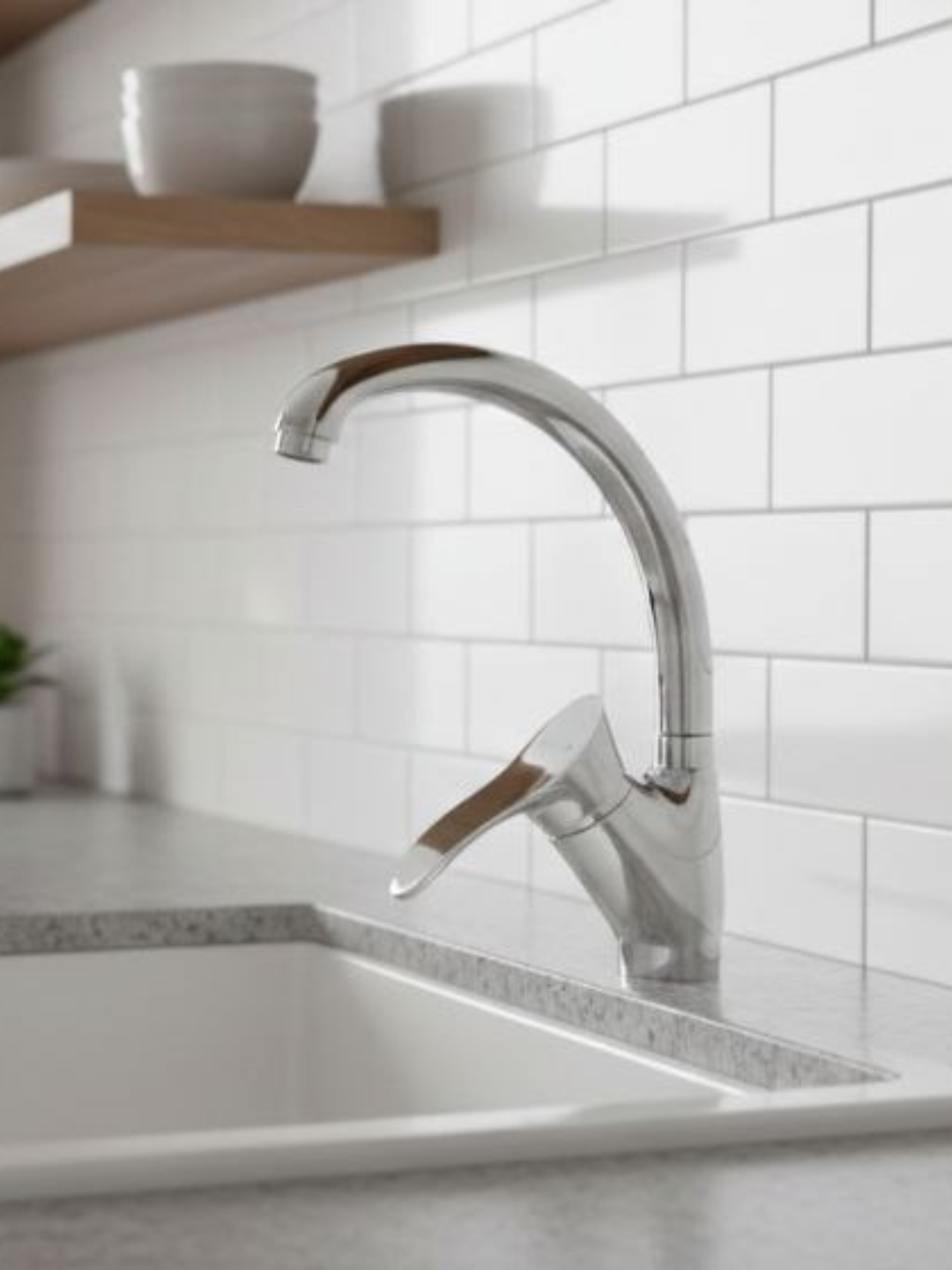 Kitchen Flex – современный однорычажный кухонный смеситель — фото 1