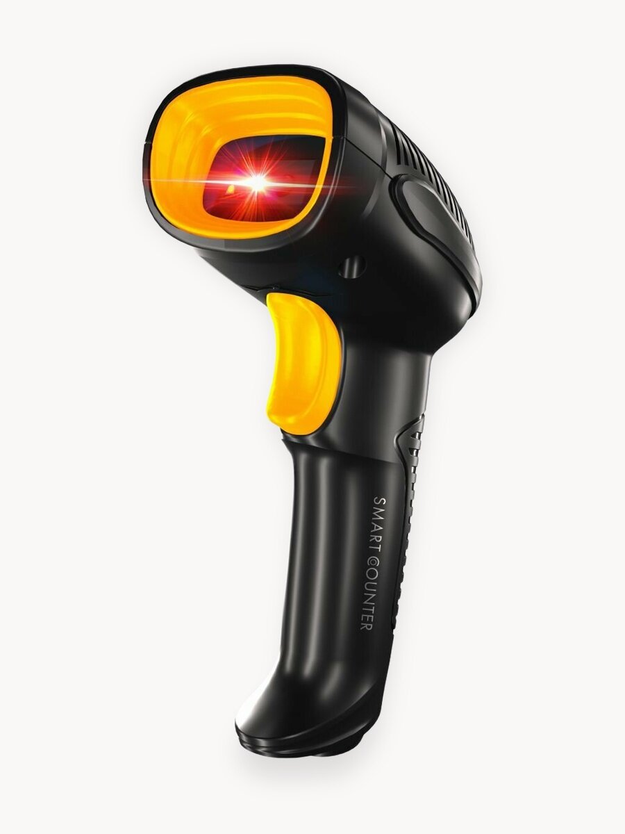 Беспроводной 2D сканер штрихкода Smart Counter для маркировки, ЕГАИС, Честный знак, Атол, Меркурий, идеален для ПВЗ